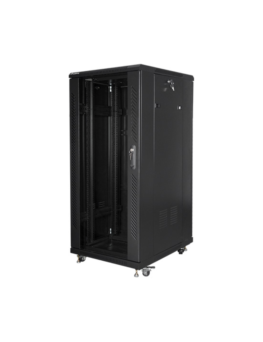 Lanberg FF01-6827-12B armario rack 27U Rack o bastidor independiente Negro