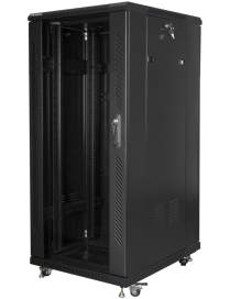 Lanberg FF01-6827-12BL armario rack 27U Rack o bastidor independiente Negro