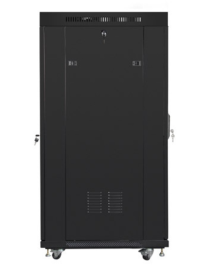 Lanberg FF01-6827-23BL armario rack 27U Rack o bastidor independiente Negro