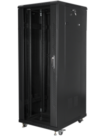 Lanberg FF01-6832-12B armario rack 32U Rack o bastidor independiente Negro