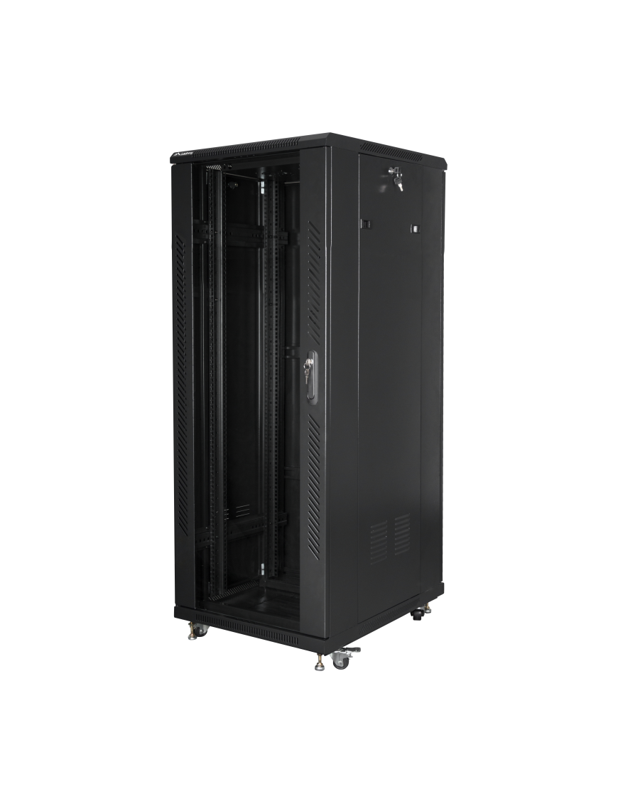 Lanberg FF01-6832-12B armario rack 32U Rack o bastidor independiente Negro