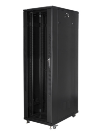 Lanberg FF01-8042-12B armario rack 42U Rack o bastidor independiente Negro