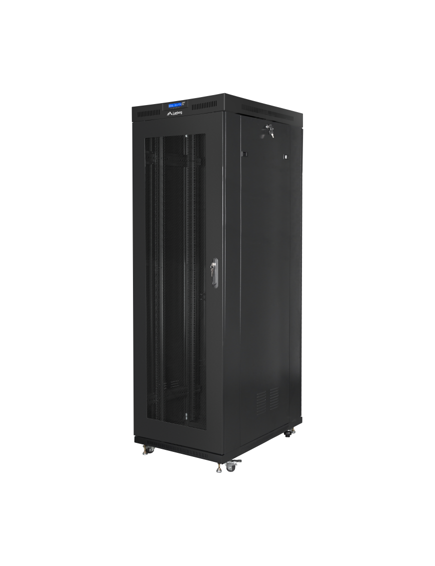 Lanberg FF01-8227-23BL armario rack 27U Rack o bastidor independiente Negro