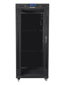 Lanberg FF01-8822-12BL armario rack 22U Rack o bastidor independiente Negro