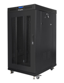 Lanberg FF01-8822-23BL armario rack 22U Rack o bastidor independiente Negro