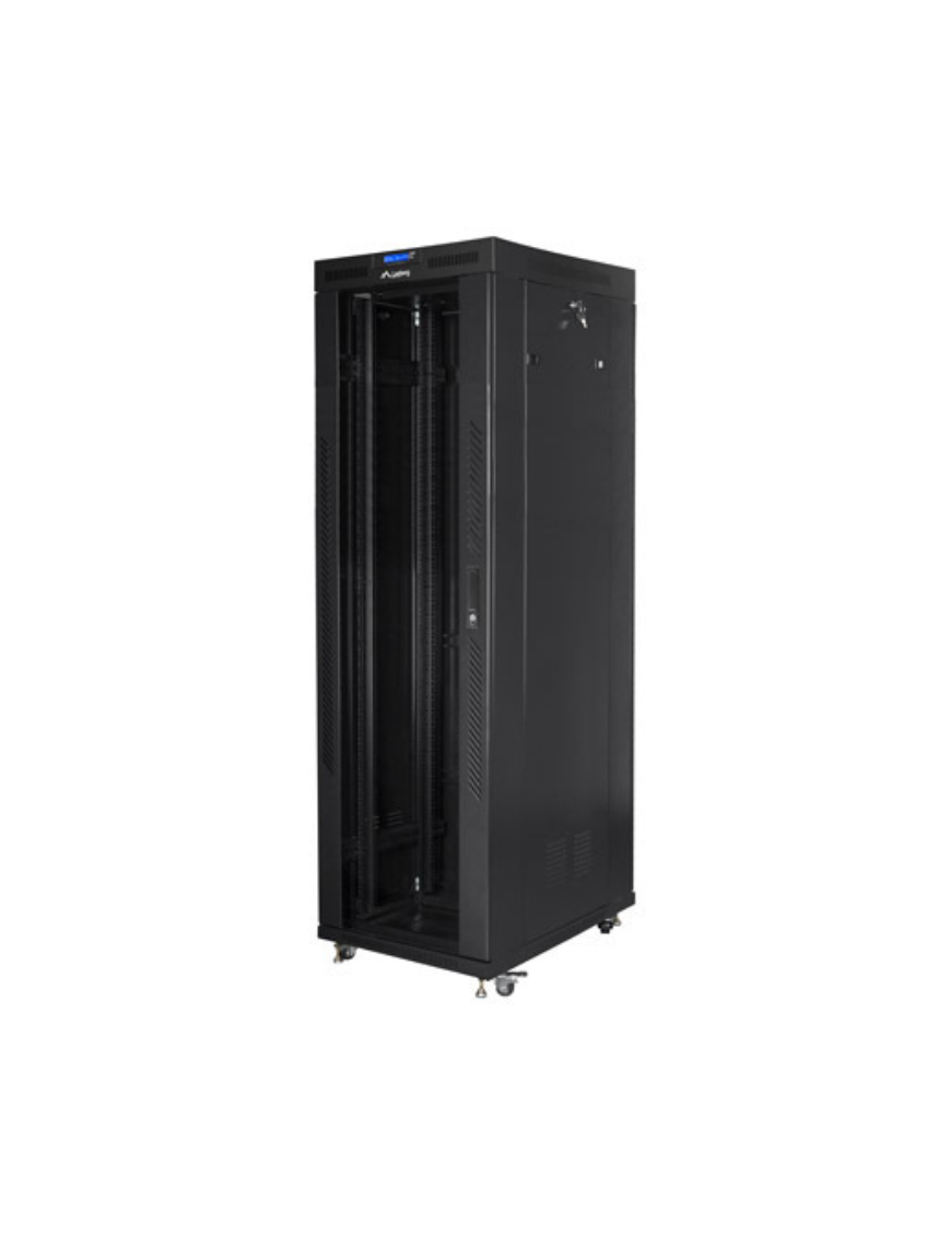 Lanberg FF01-8842-12BL armario rack 42U Rack o bastidor independiente Negro