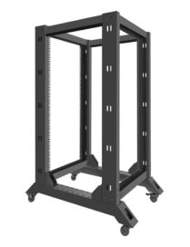 Lanberg OR01-6822-B armario rack 22U Rack o bastidor independiente Negro