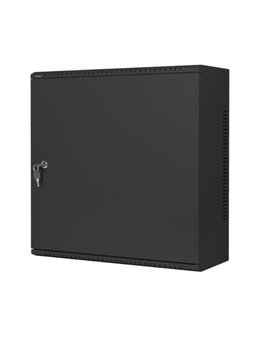 Lanberg WAF1-5203-06-00B armario rack 6U Bastidor de pared Negro