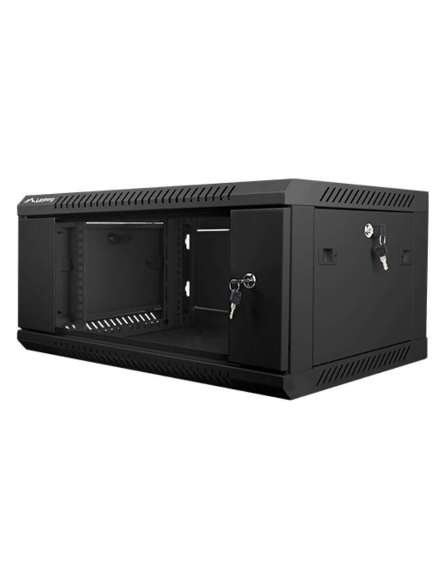 Lanberg WF01-6404-10B armario rack 4U Bastidor de pared Negro