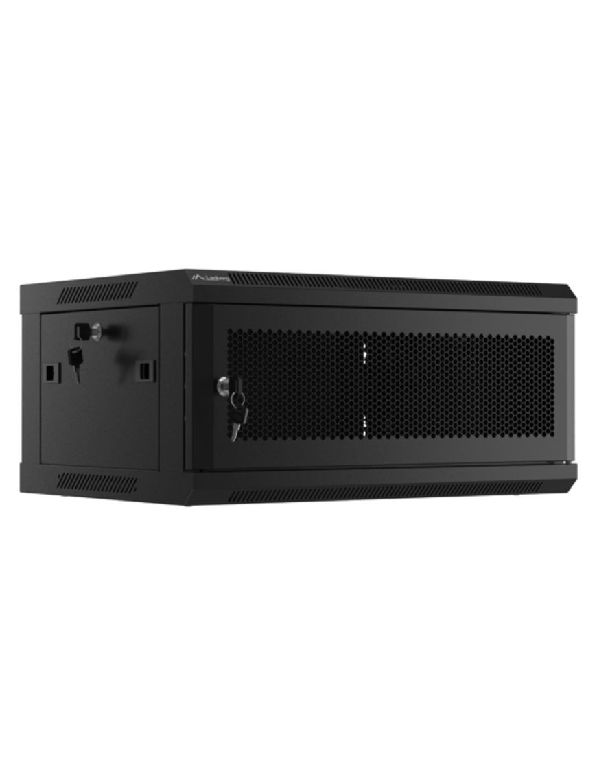 Lanberg WF01-6404-23B armario rack 4U Bastidor de pared Negro