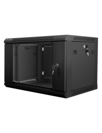 Lanberg WF01-6406-10B armario rack 6U Bastidor de pared Negro