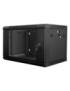 Lanberg WF01-6406-10B armario rack 6U Bastidor de pared Negro