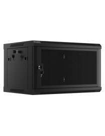 Lanberg WF01-6406-23B armario rack 6U Bastidor de pared Negro