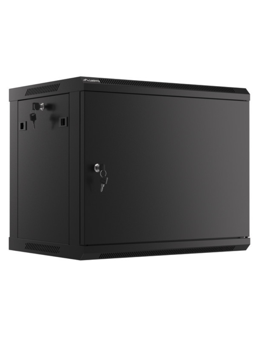 Lanberg WF01-6409-00B armario rack 9U Bastidor de pared Negro