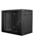 Lanberg WF01-6409-10B armario rack 9U Bastidor de pared Negro