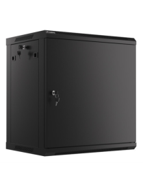 Lanberg WF01-6412-00B armario rack 12U Bastidor de pared Negro