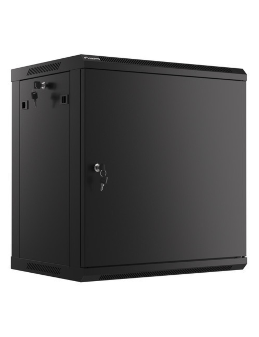 Lanberg WF01-6412-00B armario rack 12U Bastidor de pared Negro