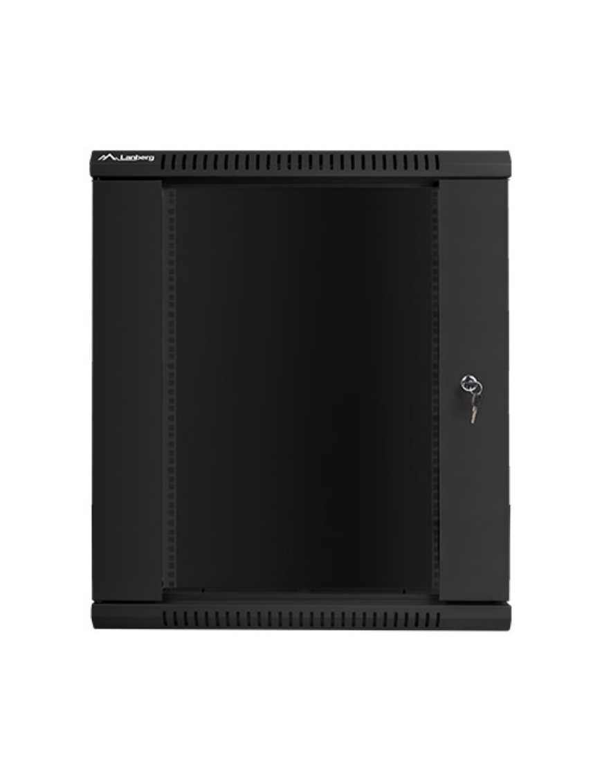Lanberg WF01-6415-10B armario rack 15U Bastidor de pared Negro
