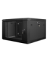 Lanberg WF01-6606-10B armario rack 6U Bastidor de pared Negro