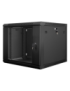 Lanberg WF01-6609-10B armario rack 9U Bastidor de pared Negro