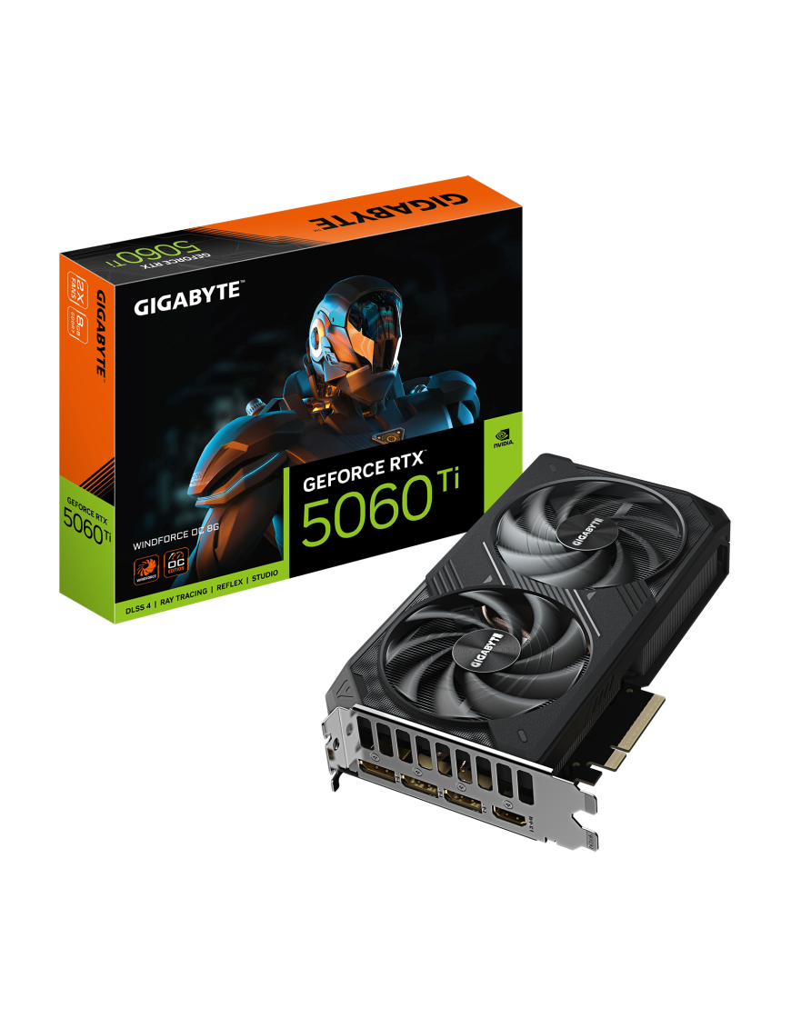 GIGABYTE GeForce RTX 5060 Ti WINDFORCE OC 8G NVIDIA