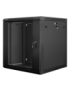 Lanberg WF01-6612-10B armario rack 12U Bastidor de pared Negro