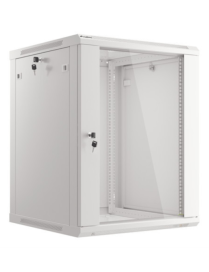 Lanberg WF01-6615-10S armario rack 15U Bastidor de pared Gris