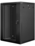 Lanberg WF01-6618-10B armario rack 18U Bastidor de pared Negro