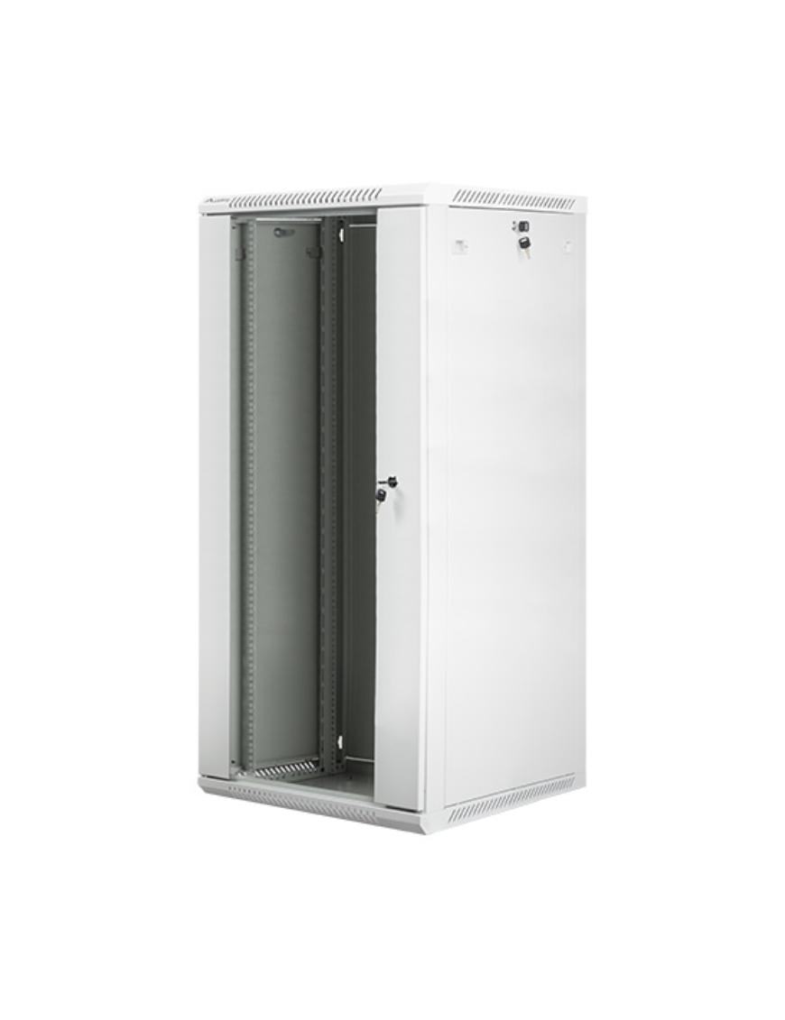 Lanberg WF01-6627-10S armario rack 27U Bastidor de pared Blanco