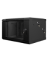 Lanberg WF02-6606-10B armario rack 6U Bastidor de pared Negro