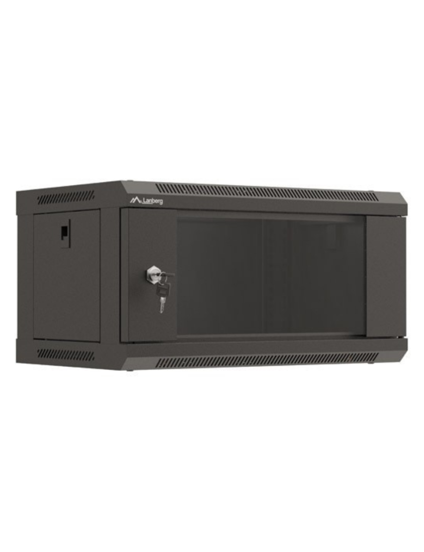 Lanberg WF03-5304-10B armario rack 4U Bastidor de pared Negro