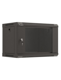 Lanberg WF03-5306-10B armario rack 6U Bastidor de pared Negro