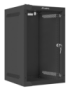 Lanberg WF10-2309-10B armario rack 9U Bastidor de pared Negro