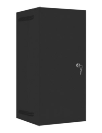 Lanberg WF10-2312-00B armario rack 12U Bastidor de pared Negro