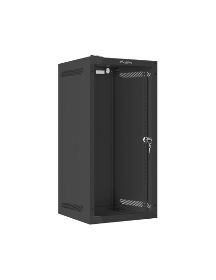 Lanberg WF10-2312-10B armario rack 12U Bastidor de pared Negro