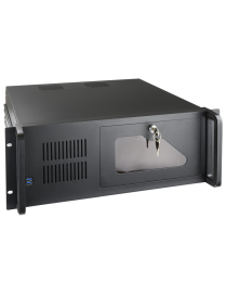 TooQ RACK-406N-USB3 armario rack Bastidor de pared Negro