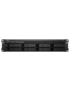 Synology RackStation RS1221+ servidor de almacenamiento NAS Bastidor (2U) Ryzen Embedded V1500B 4 GB DDR4 0 TB DiskStation Manag