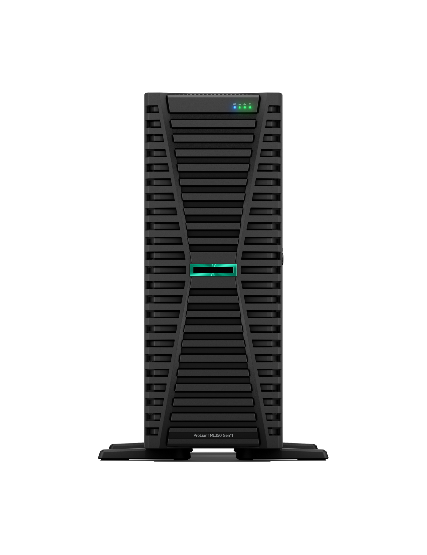 HPE ProLiant ML350 Gen11 4410Y 2.0GHz 12-core 1P 32GB-R MR408i-o 8SFF 1000W RPS Server