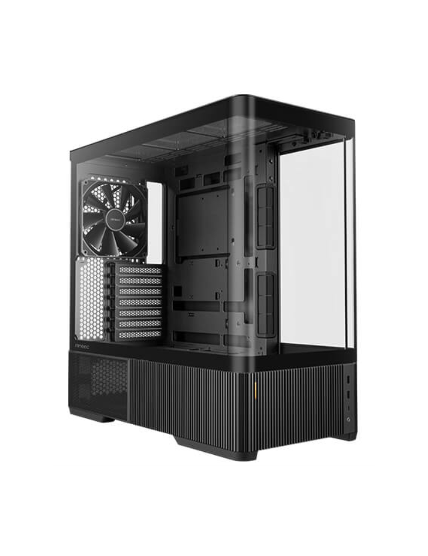 Antec C6 Curve Air Midi Tower Negro, Transparente