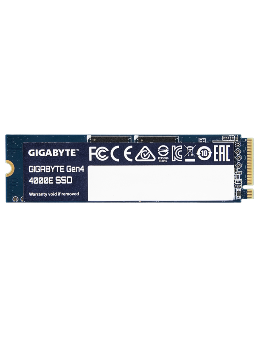 GIGABYTE Gen4 4000E 500 GB M.2 PCI Express 4.0 NVMe 3D NAND