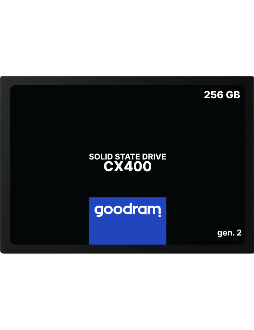 Goodram CX400 gen.2 256 GB 2.5" Serial ATA III 3D TLC NAND