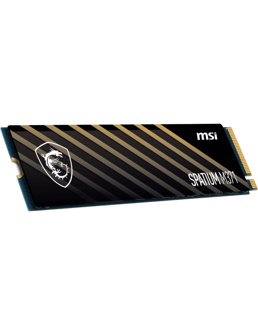 MSI SPATIUM M371 NVME M.2 500GB unidad de estado sólido PCI Express 4.0 3D NAND