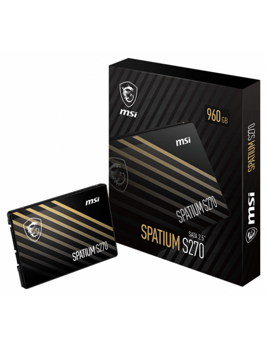 MSI Spatium S270 SATA 2.5 240GB 2.5" Serial ATA III 3D NAND
