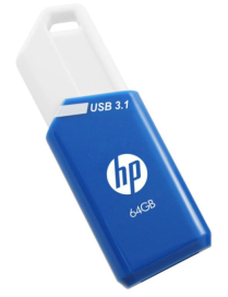 HP x755w unidad flash USB 64 GB USB tipo A 3.2 Gen 1 (3.1 Gen 1) Azul, Blanco