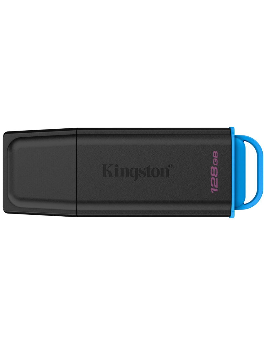 Kingston Technology DataTraveler 128GB Portátil USB 3.2 Gen 1 Exodia Negro + Azul