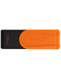 Kingston Technology DataTraveler 256GB Portable USB 3.2 Gen 1 Exodia S (Black/Orange)