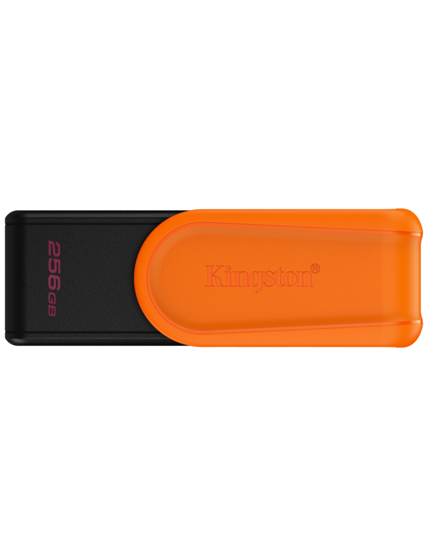 Kingston Technology DataTraveler 256GB Portable USB 3.2 Gen 1 Exodia S (Black/Orange)