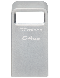 Kingston Technology DataTraveler 64GB Micro 200MB/s Metal USB 3.2 Gen 1