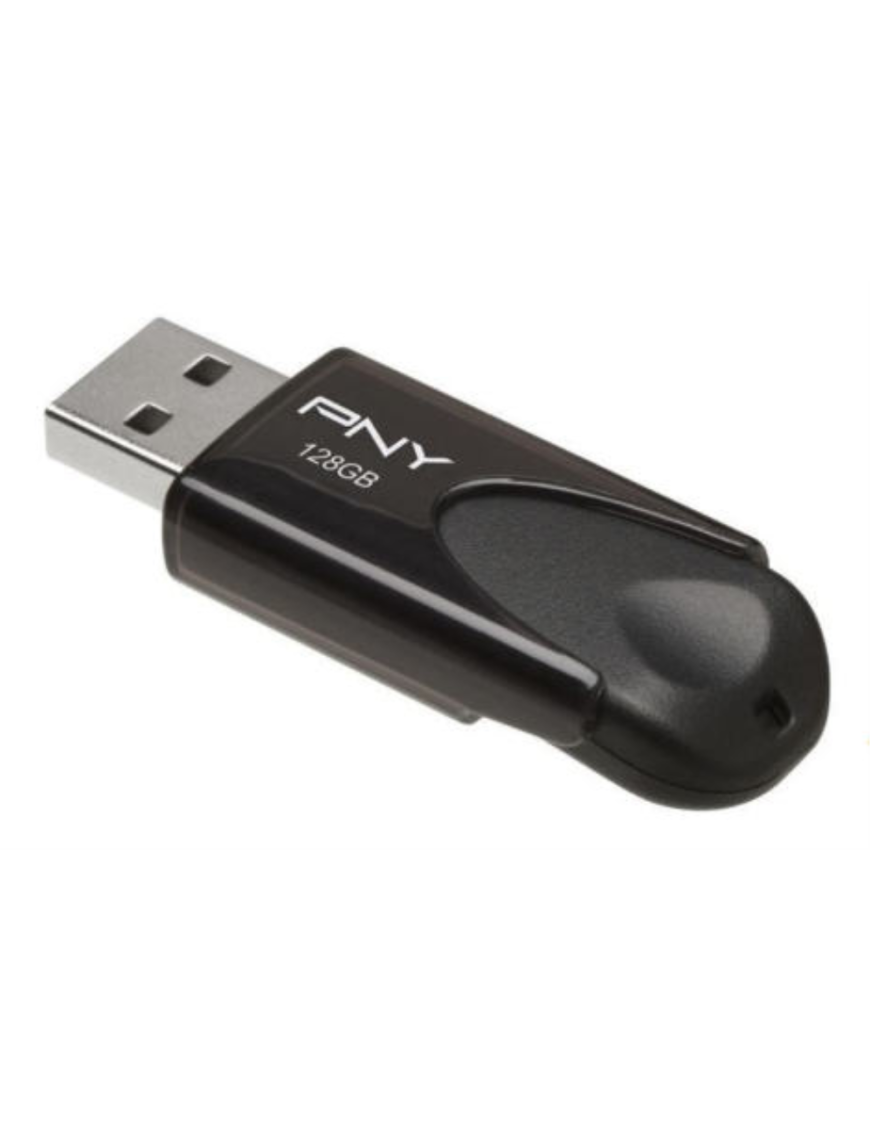 PNY Attaché 4 2.0 128GB unidad flash USB USB tipo A Negro