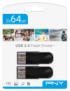 PNY Attaché 4 2.0 64GB unidad flash USB USB tipo A Negro